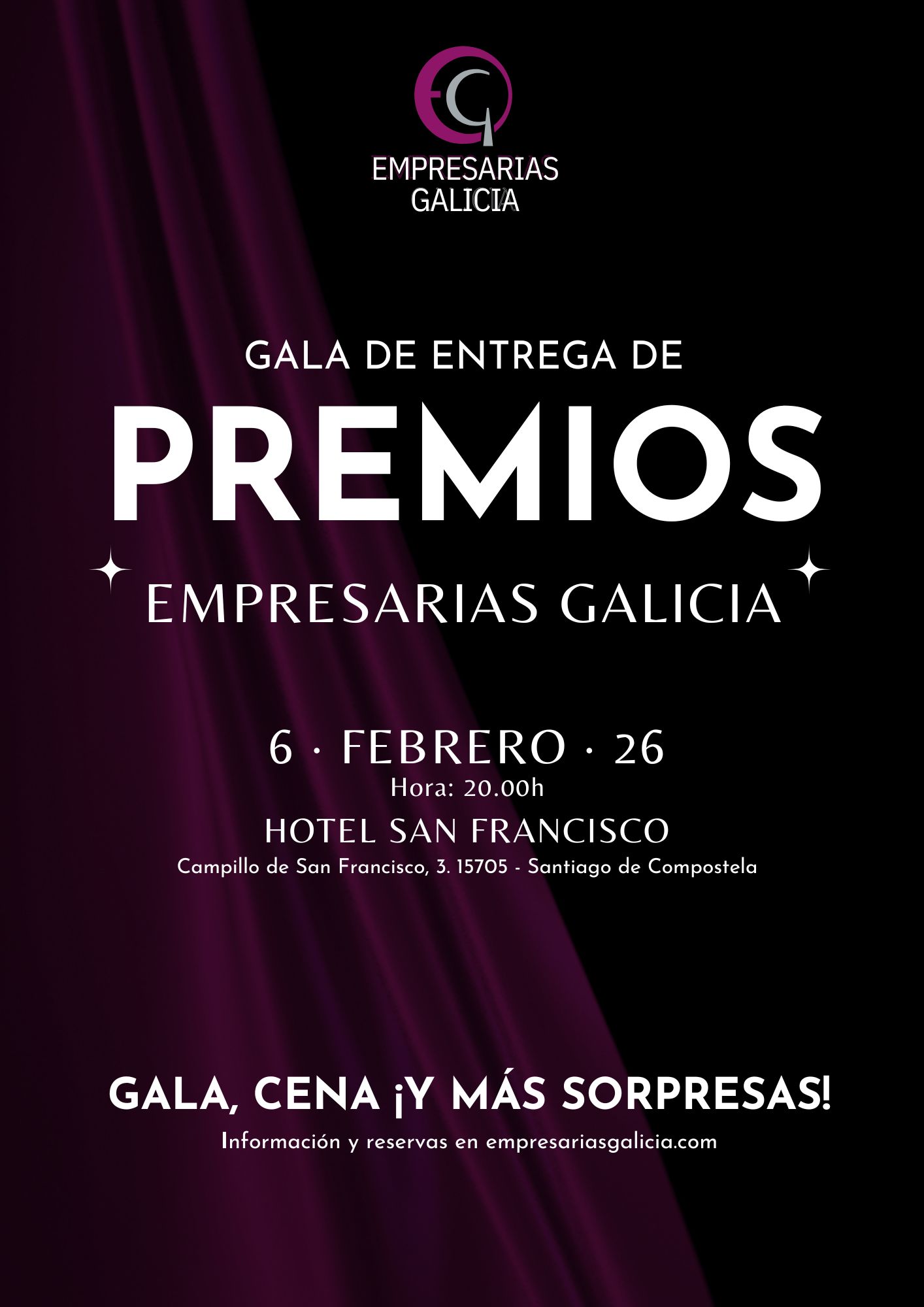 Gala Entrega Premios Empresarias Galicia edición 2026